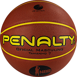 Мяч баскет. PENALTY BOLA BASQUETE 7.8 CROSSOVER X, FIBA, 5212743110-U,р.7,ПУ, бут. камера, оранж.